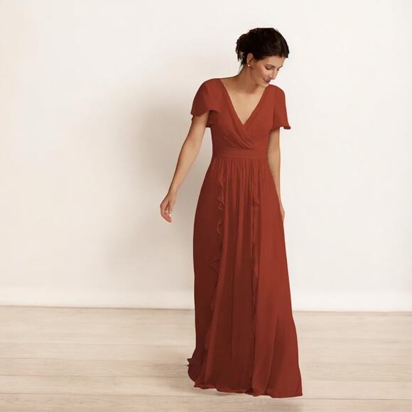 Celebrate DB Studio Cinnamon Bridesmaid Dress - Picture 1 of 4